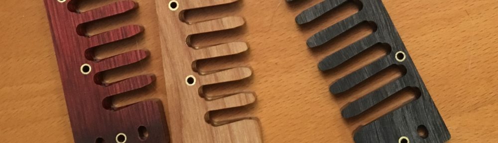 custom harmonica comb options